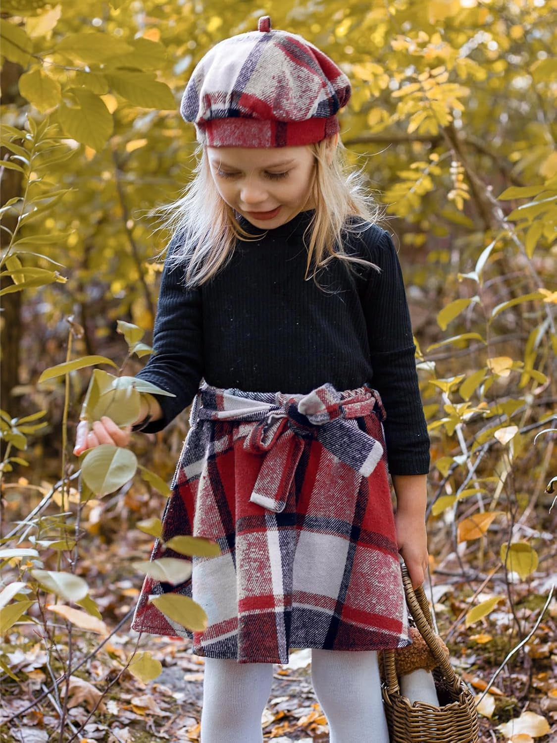 Miipat Kleinkind Mädchen Kleidung Set Mädchen Outfits Set Lange Ärmel Pullover Tops Mit Mini Rock Sets Frühling Herbst Baby Bekleidungsets Mädchen Kleider