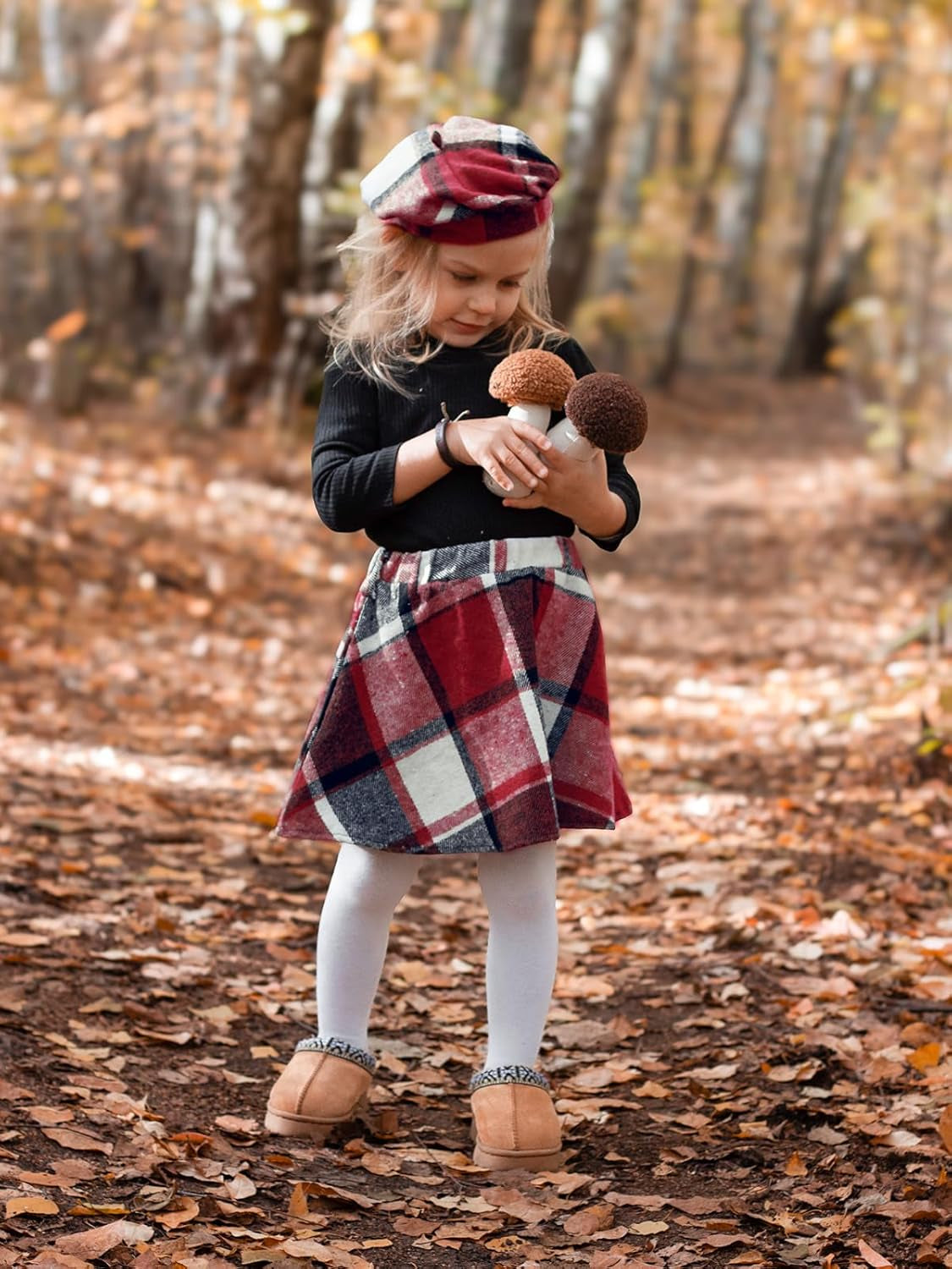 Miipat Kleinkind Mädchen Kleidung Set Mädchen Outfits Set Lange Ärmel Pullover Tops Mit Mini Rock Sets Frühling Herbst Baby Bekleidungsets Mädchen Kleider