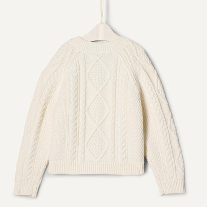 Amazon Essentials X Sofia Grainge Unisex Baby Und Kinder Fischer-Strickjacke Pullover