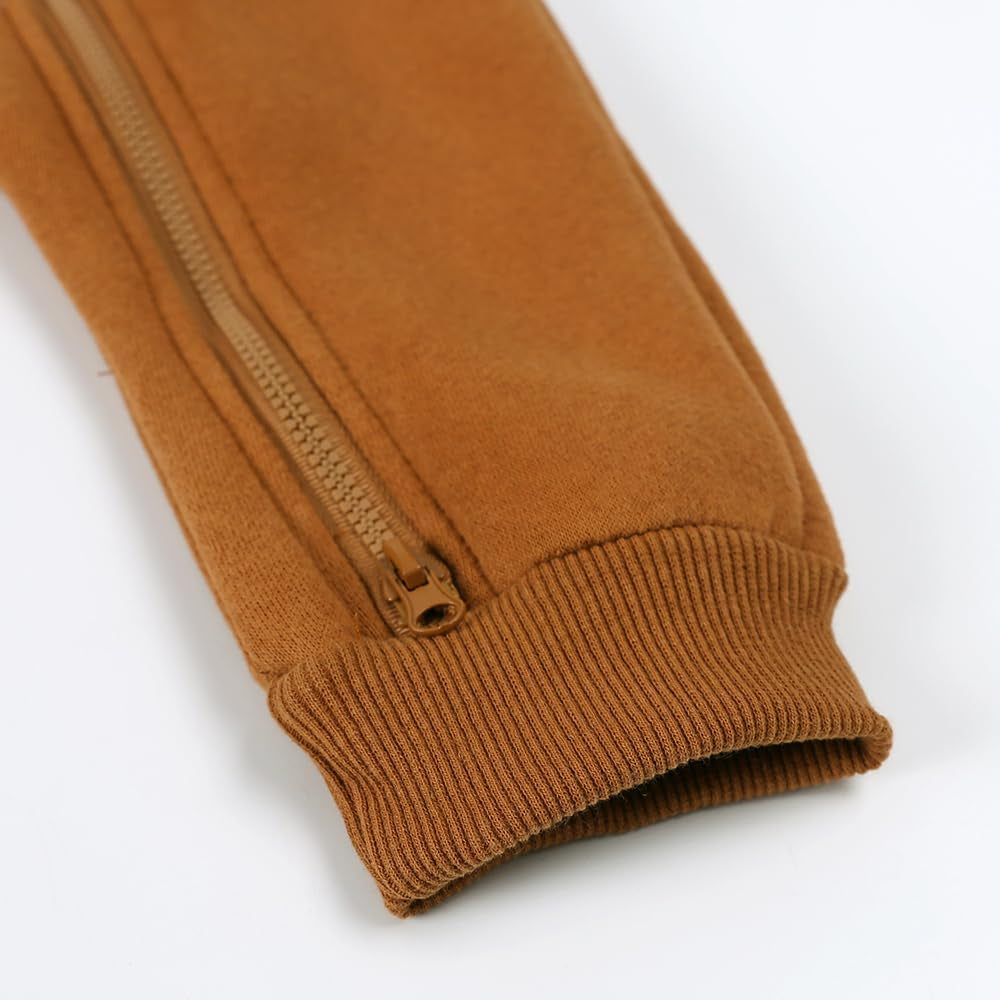 Neugeborenes Baby Jungen Mädchen Strampler Ein Stück Lange Ärmel Bär Ohr Hoodie Jumpsuit Kleinkind Frühling Herbst Bodysuit