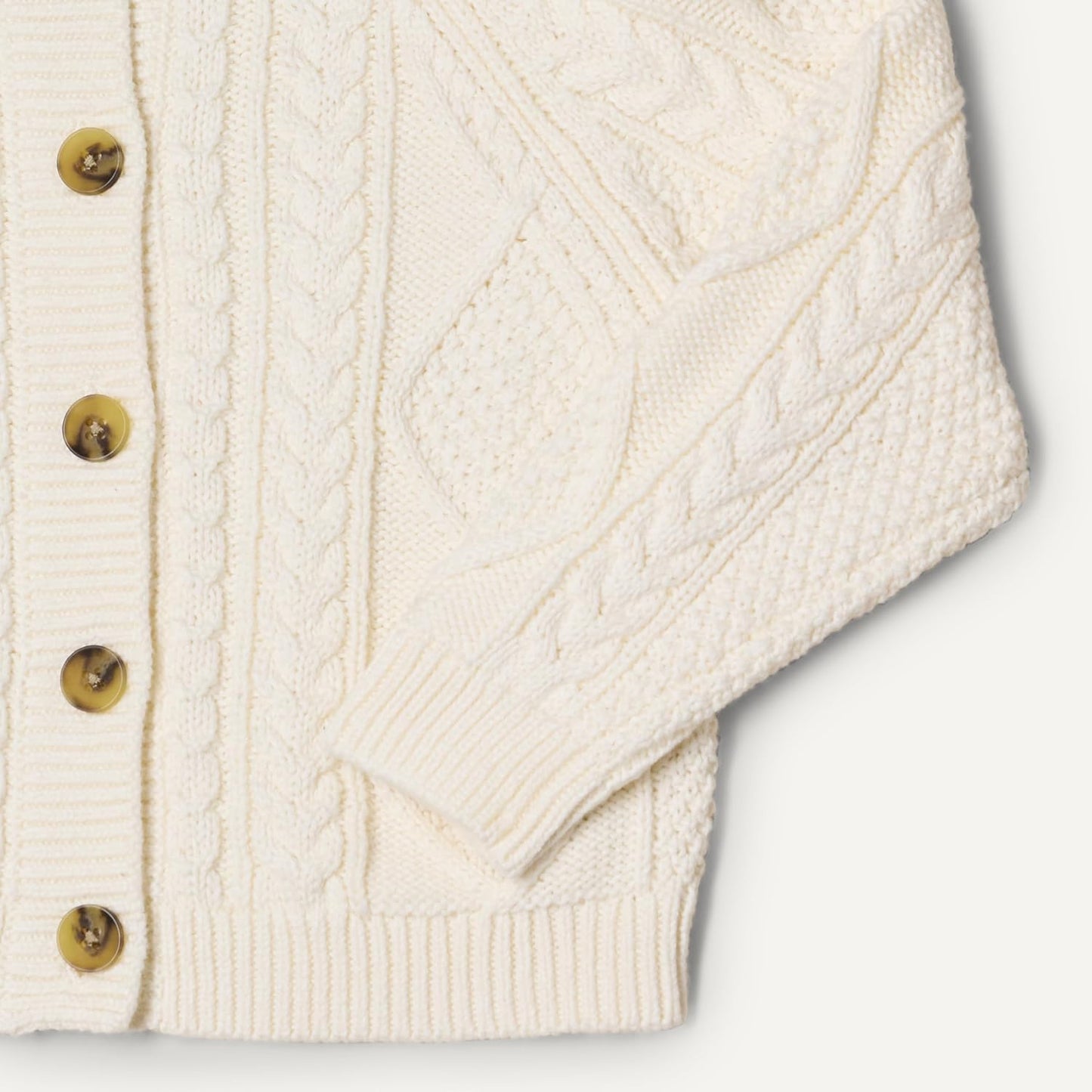 Amazon Essentials X Sofia Grainge Unisex Baby Und Kinder Fischer-Strickjacke Pullover