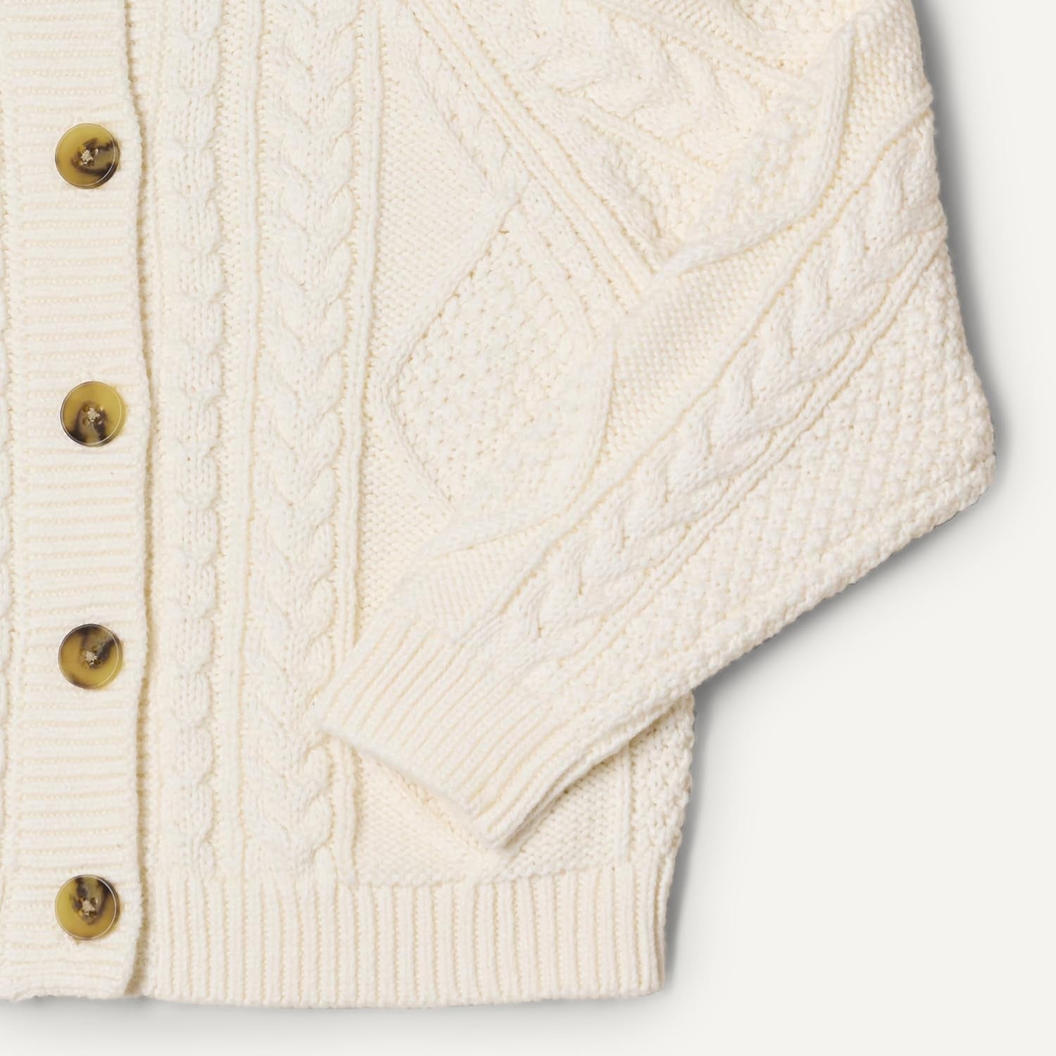 Amazon Essentials X Sofia Grainge Unisex Baby Und Kinder Fischer-Strickjacke Pullover