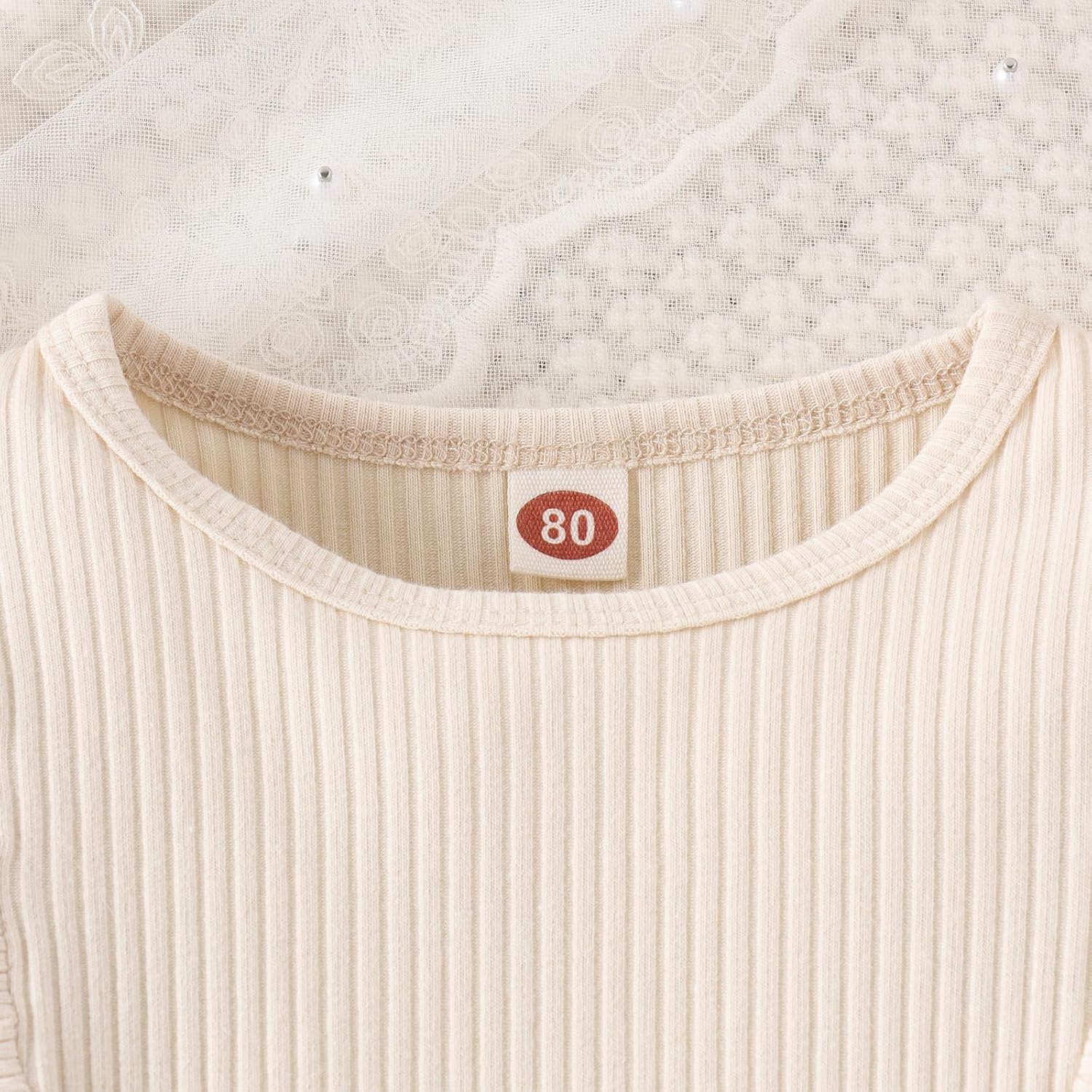 Geagodelia Baby Mädchen Kleidung Outfit Babykleidung Set Langarmshirt Top + Rock Neugeborene Weiche Babyset Zweiteiler