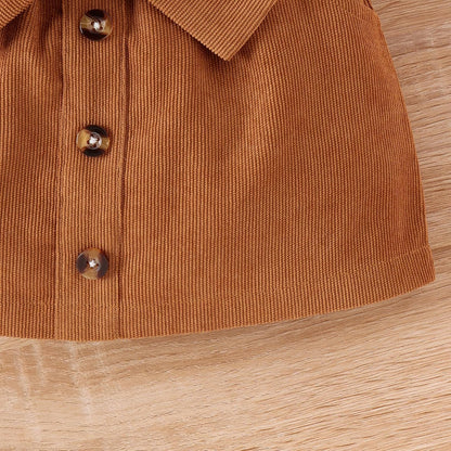 Geagodelia Baby Mädchen Kleidung Outfit Babykleidung Set Langarmshirt Top + Rock Neugeborene Weiche Babyset Zweiteiler