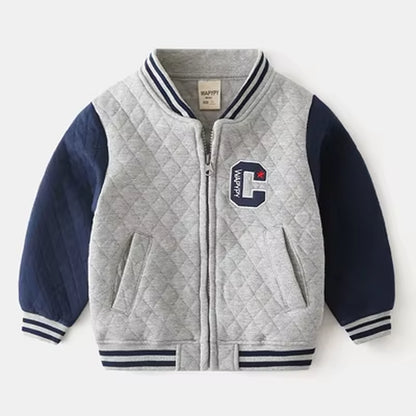 Spring Autumn Boys Baseball Jackets Fashion Jackets Children'S Clothing Baby Casual Windbreaker Kids Hooded Jacket