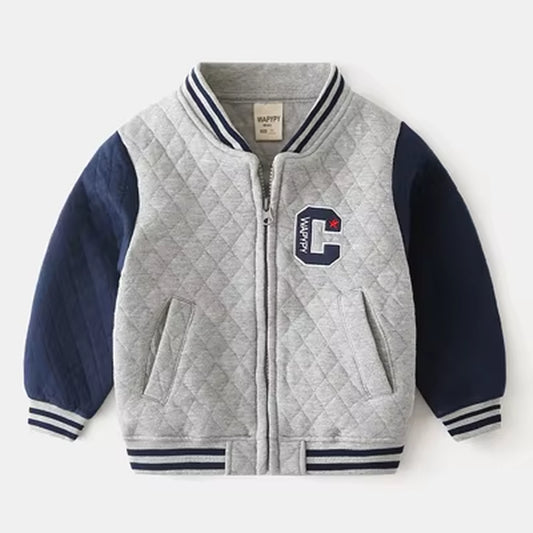 Spring Autumn Boys Baseball Jackets Fashion Jackets Children'S Clothing Baby Casual Windbreaker Kids Hooded Jacket