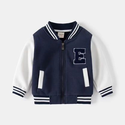 Spring Autumn Boys Baseball Jackets Fashion Jackets Children'S Clothing Baby Casual Windbreaker Kids Hooded Jacket